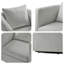 Chaise pivotante Dream pour une détente sans effort - Fauteuil demi-tonneau en tissu performant, coussins réversibles et confort en forme de nuage-1989364087