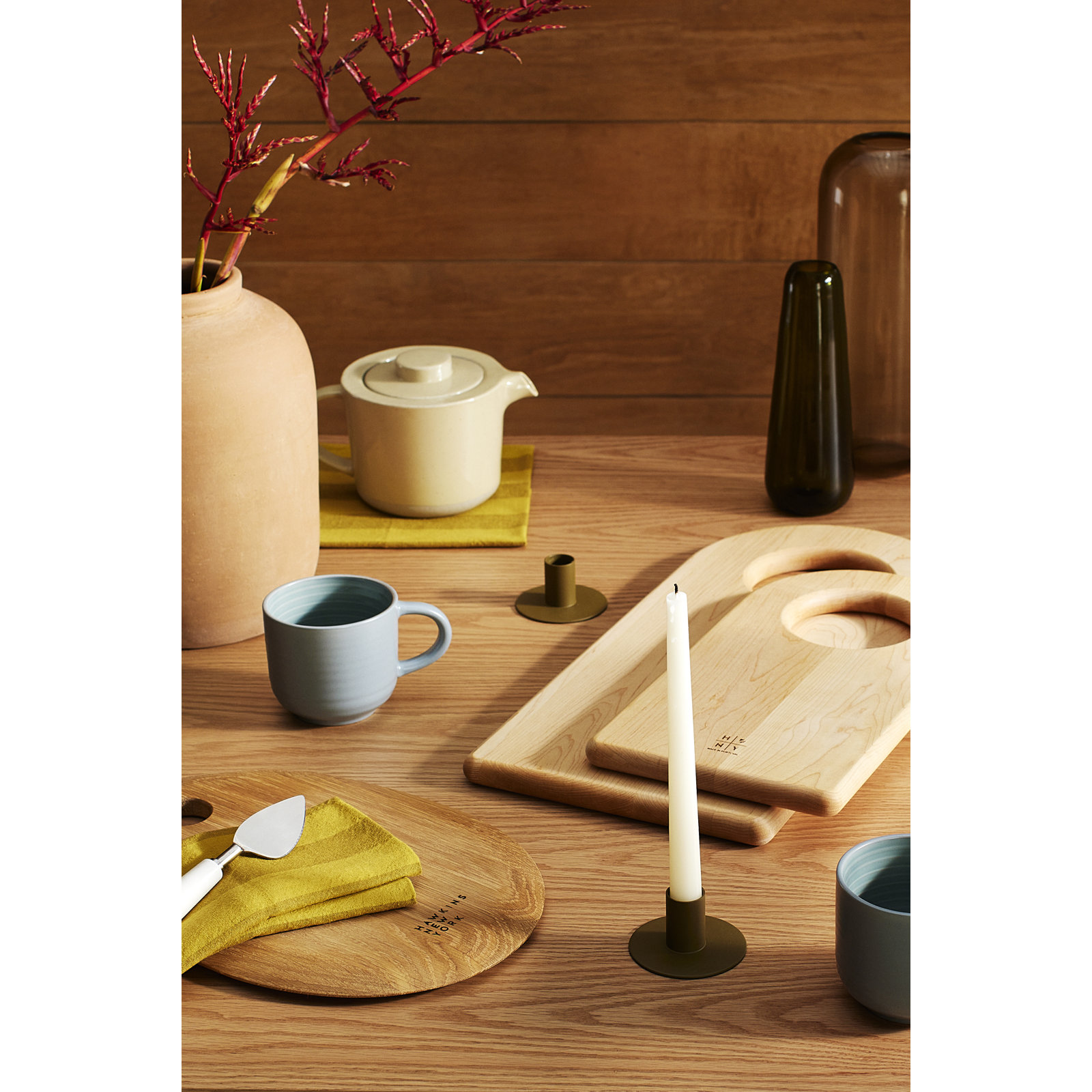 Simple Arch Small Cutting Board, 15" x 8" 
