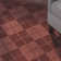 Tapis en laine touffeté à la main Ohio Buckeye Argyle