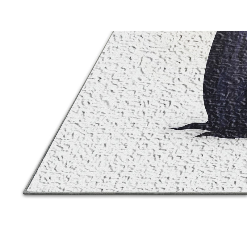 Abstract Indoor Rug, Rectangle 2' x 3'