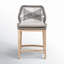 Krisily Loom Outdoor Counter Stool