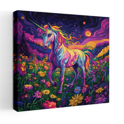 Celestial Meadow Contemporary Whimsical Art