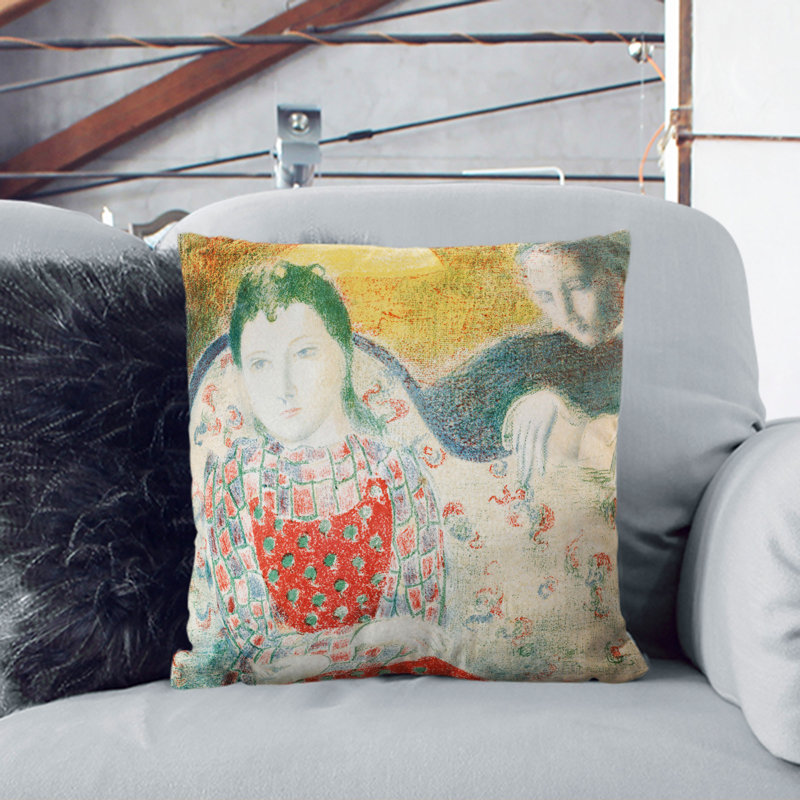 On The Pale Silver Sofa Square Throw Cushion, 55cm H x 55cm W x 20cm D