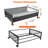 Nadelyn Underbed Storage Container with Wheels Dust Cover