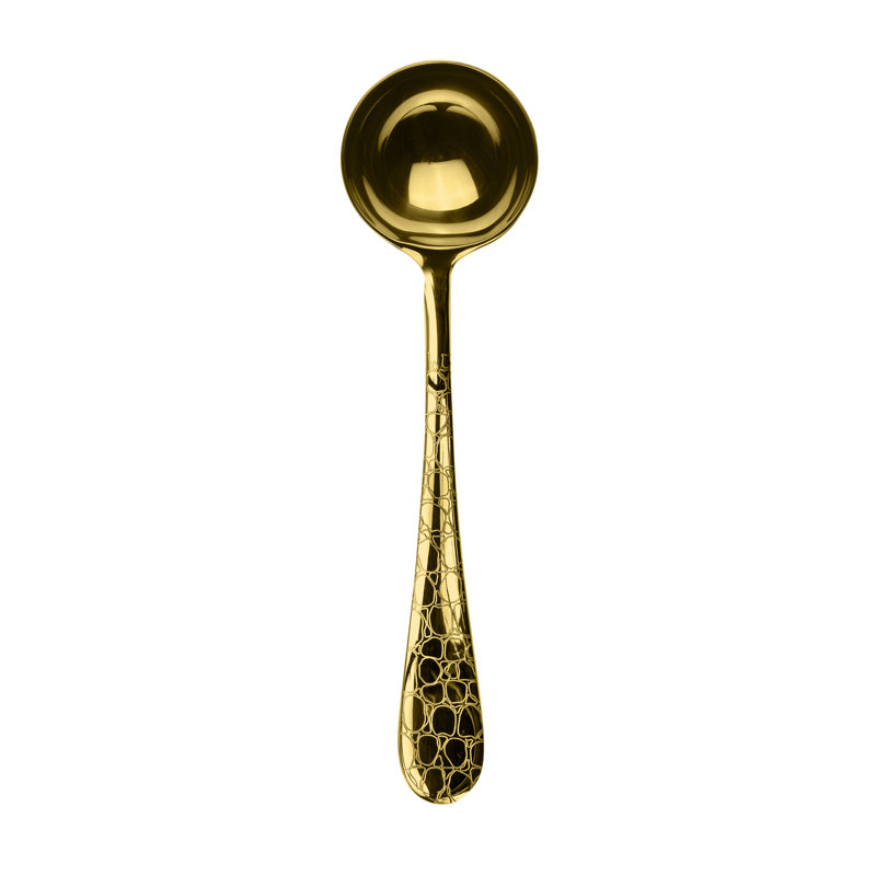 Coccodrillo Gravy Ladle - 12 Pieces, Oro