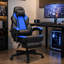 Ergonomic Gaming Chair with Footrest, Ergonomic Chair with Lumbar Support-2054540684