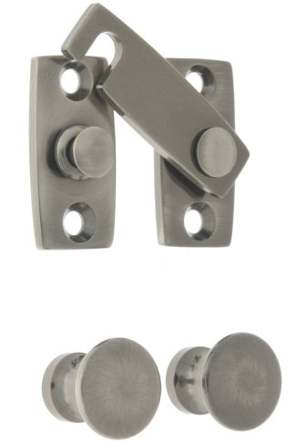 Shutter Bar Kit, Antique Nickel