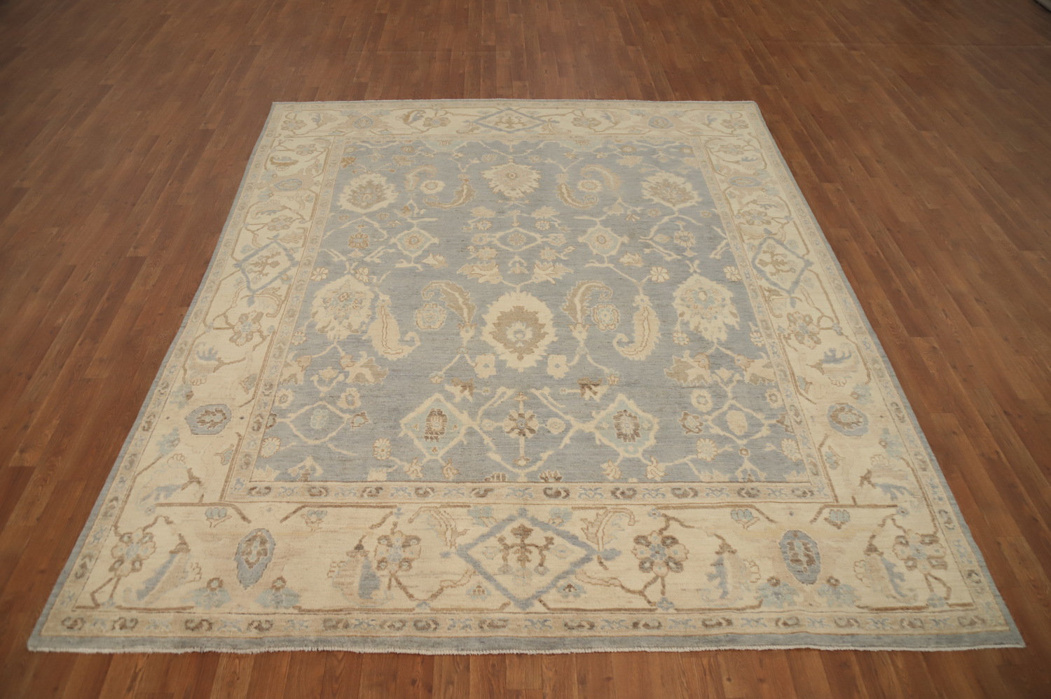 8x9 Rug Dakota Fields Handmade Wool Oushak Vegetable Dye Area Rug 8x9 | Wayfair