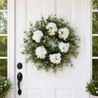 Couronne florale 24 po Eucalyptus