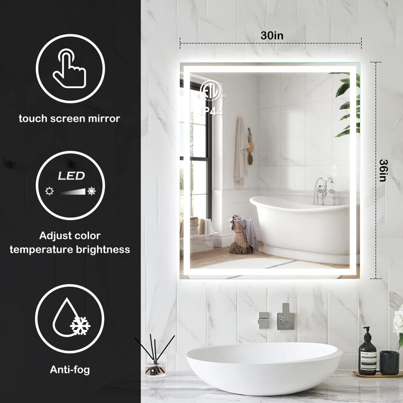 Naliyah Wall Mirror, 36" x 30"