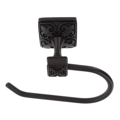Fleur De Lis Wall Mounted Toilet Paper Holder