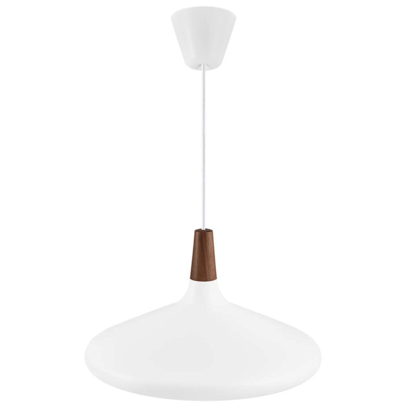 1 - Light Cone Pendant, White