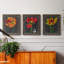 By The Window I - Ensemble de 3 peintures sur toiles encadrées-294108142-294108143
