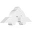Support de pignon en PVC de qualité architecturale Ericson-44774019-44774329