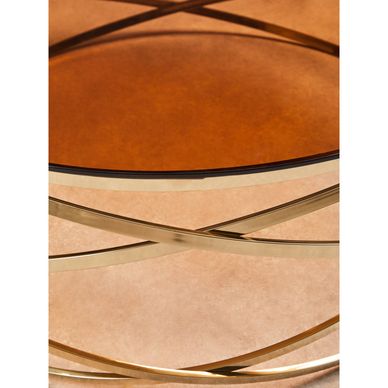 Ladson Coffee Table, Gold
