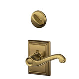 Flair Single Cylinder Interior Lever Set (Exterior Portion Sold Separately)