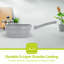 Royalford Saucepan, Induction Safe Non-Stick Cookware Durable Marble Coating-64815917-64815916