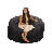  | 6 Ft Bean Bag Chair | Foam Filled - Removable Washable Cover, Charcoal Fur-953251228-972704458