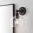 Gober Iron LED Armed Sconce-833090116