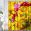 Abeille, tournesol, belle beauté, fleur, fleur, vif, avec 12 crochets