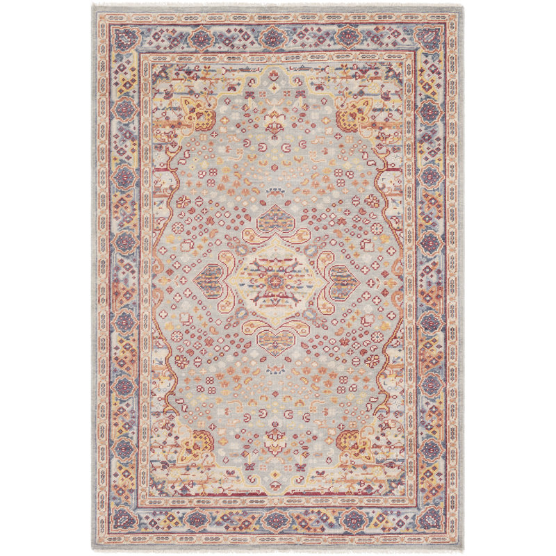 Achna Wool Oriental Indoor Rug, Rectangle 2' x 3'