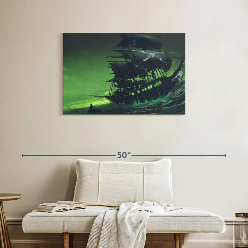 Mehar The Flying Dutchman, 24" H x 36" W