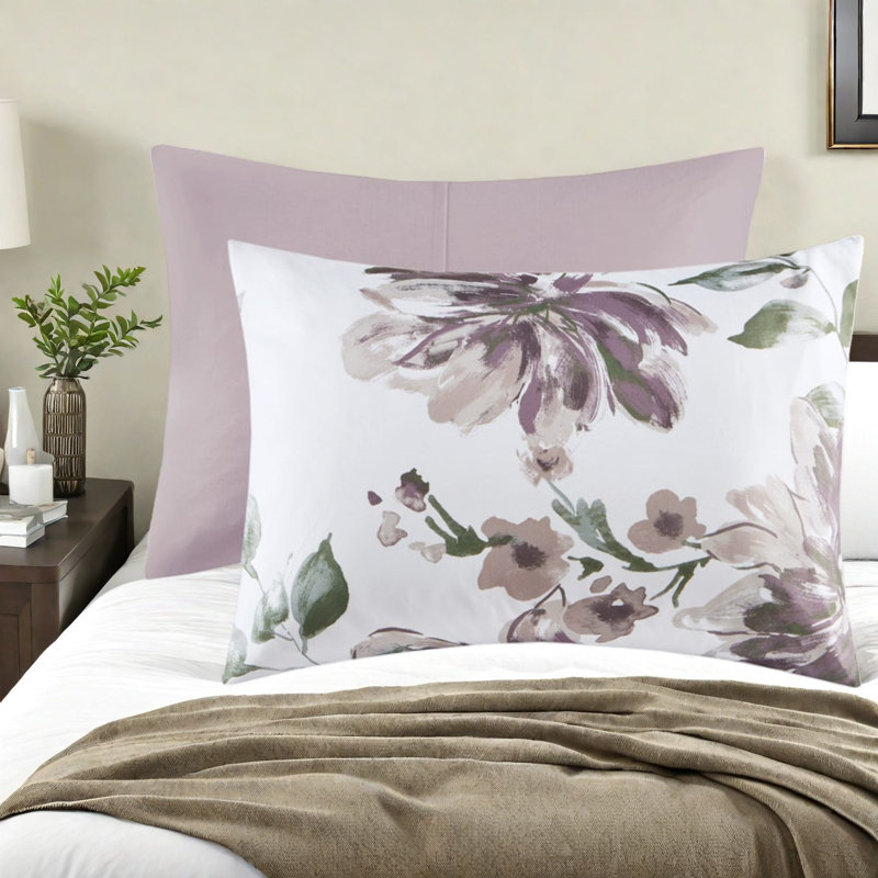 Ensembles de literie doux pour grand lit, collection Floral Home Comfort