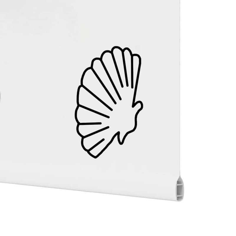 Room Darkening Roller Shade, 150cmW x 240cmL