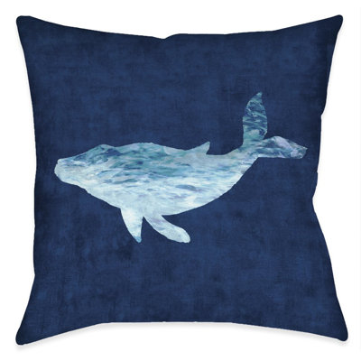 The Abyss Whale Indoor Pillow