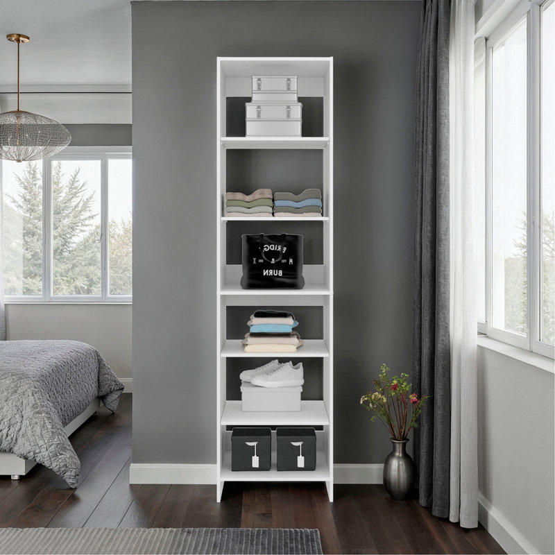 Cabot, 6 tablettes, blanc