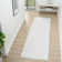 Two Tone Fringed Area Rug