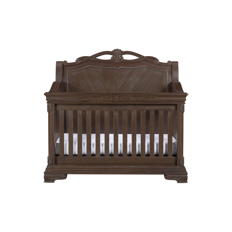 Lit de bébé convertible 4-en-1 Aguon, Euro truffe