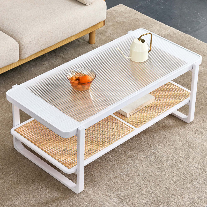 Table basse en verre