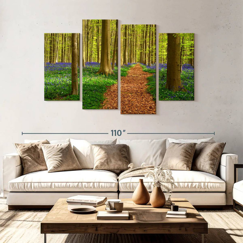 Alvord Hallerbos Beech Path, 54"H x 84"W