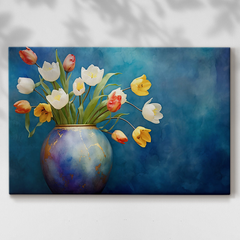 Série Floral-XCVI -Galerie enveloppée Cavas, 24 x 36