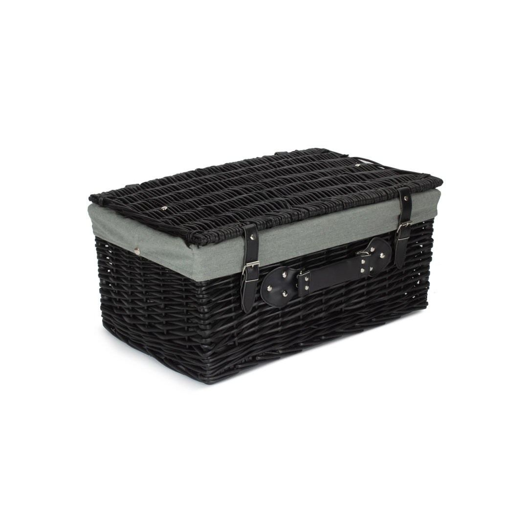 Wicker Hamper Basket with Lining