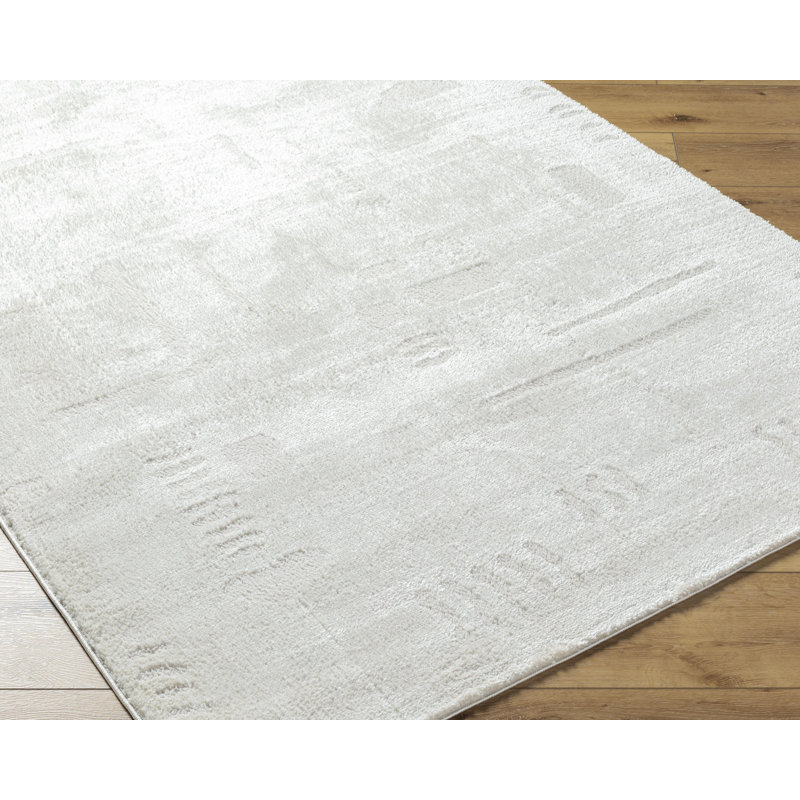 Peo Abstract Area Rug, Rectangle 5'3" x 7'