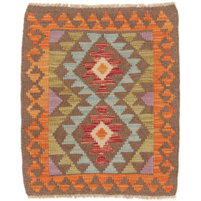 Southwestern Wool Hand Woven 60cm X 90cm Area Rug