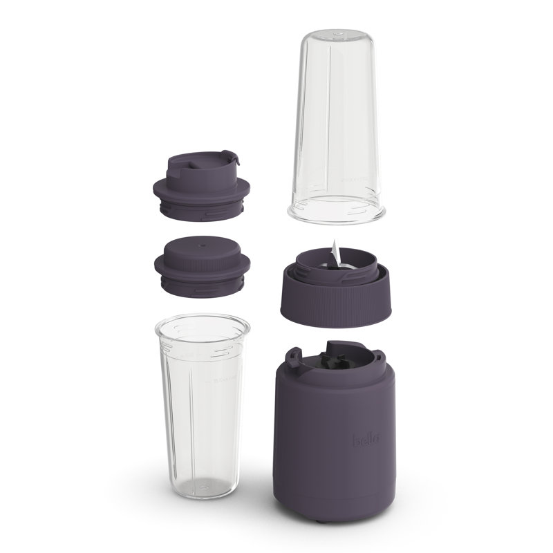 Bella 6 Piece Rocket Blender, Plum