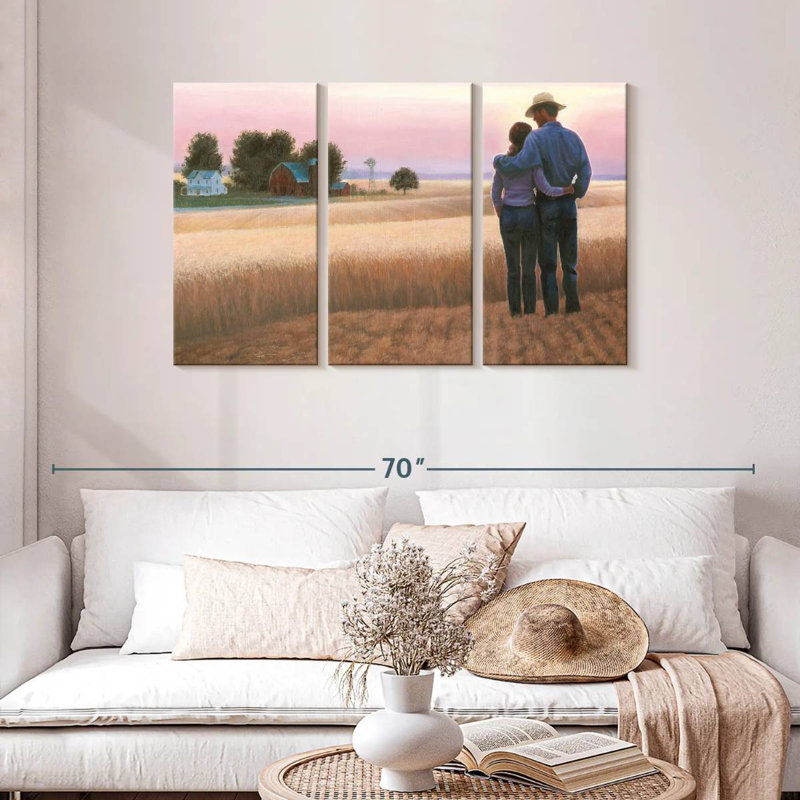 Hardie Couple Family Farm, 28" H x 45" W