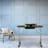 Foxton 90.9cm x 40.1cm Foldable Craft Table with Wheels-9560413
