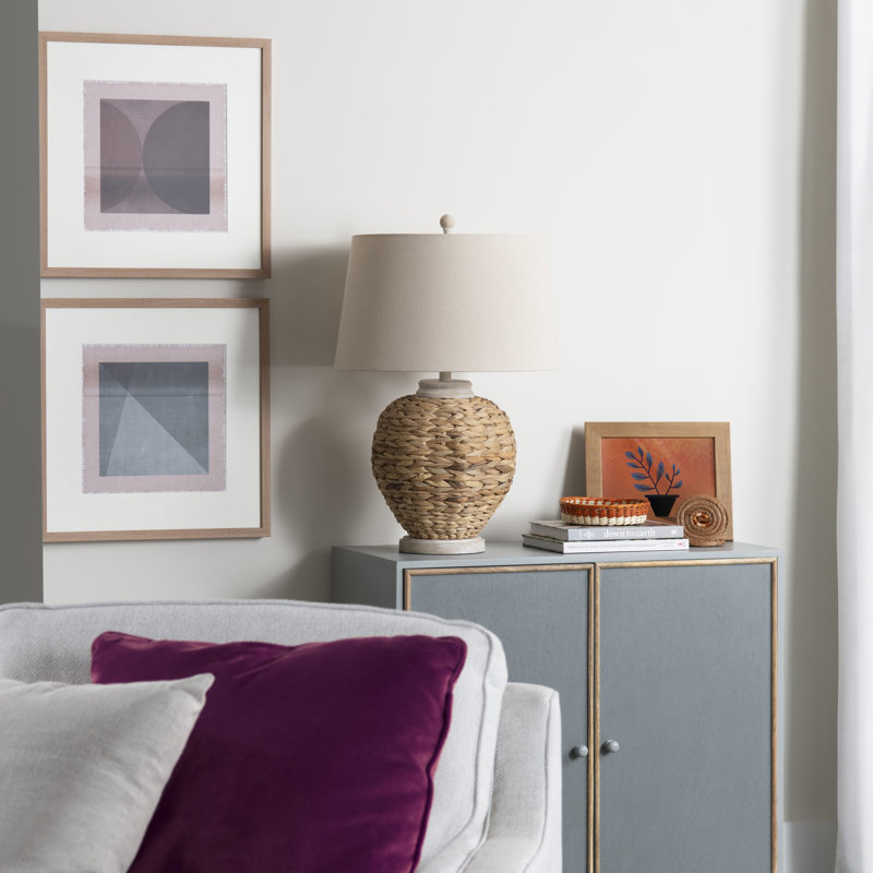 Atchley 27.5" H Wicker/Rattan Table Lamp