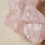 Porte-bougie en cristal de quartz Raw Rose