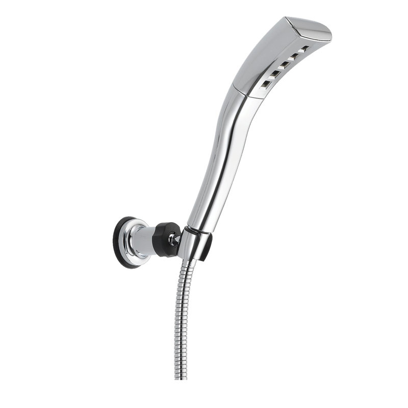 Universal Showering Components Shower Head with H2okinetic Technology, Chrome