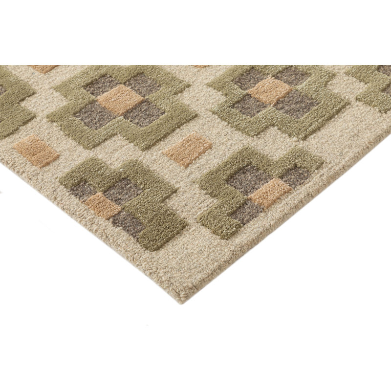 Retro Area Rug, Rectangle 5' x 8'