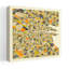 «Colorful Dublin City Map Abstract Colorful Contemporary City», reproduction d'art-129714818