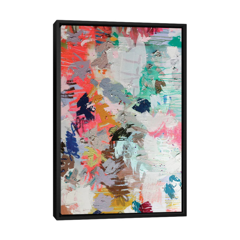 Reproduction d’art sur toile tendue real bro, H 26 po x l 18 po x P 1,5 po, Toile avec cadre noir, Pas de tapis