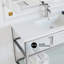 Meuble-lavabo simple 36 po avec tablette ouverte Pierre-1660334734