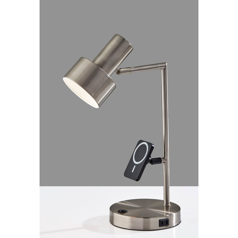 Lampe de bureau Rowe Supercharger - Acier, Argent argent