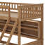 Lit empilé contemporain avec intégration de tablettes sans couture, affichage lumineux interactif et surface perforée modulaire-469240996